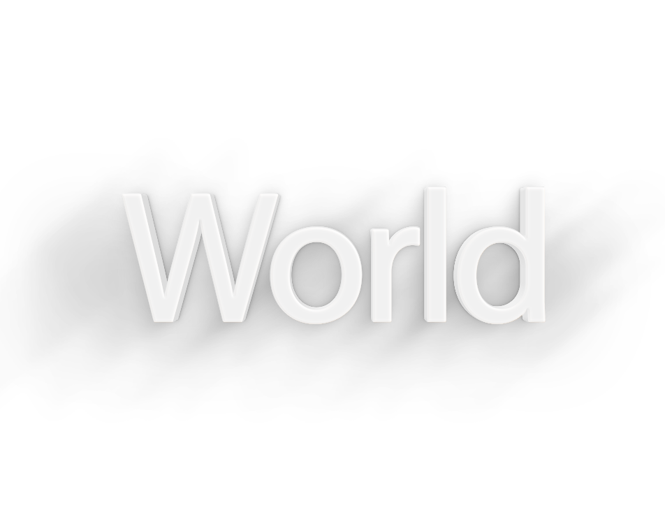 World png, word World png, World word png, World text png, World font png, word World text effects typography PNG transparent images
